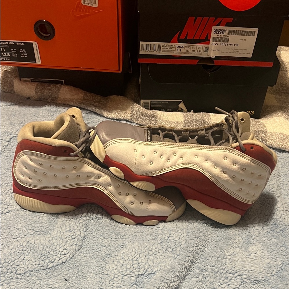 Jordan 13 Grey Toe
